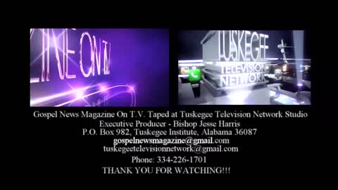 GOSPEL NEWS MAGAZINE ON TV 4 |TUSKEGEE TELEVISION NETWORK | DONNA DAVIS