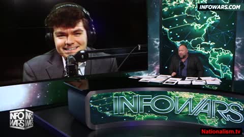 Alex Jones calls Nick Fuentes "Baby Hitler" for a very funny reason... 12-13-2022