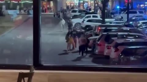 Officers responded to the 'shots fired' call at Opry Mills Mall in Nashville, Tennessee.