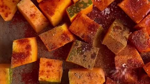 Roasted pumpkin