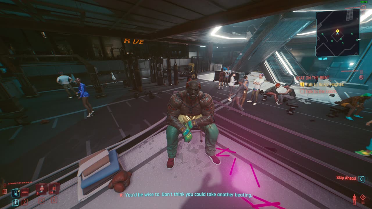 Cyberpunk 2077 - Razor Hughs Bugged After Fight