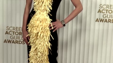 Zendaya among stars on SAG awards red carpet