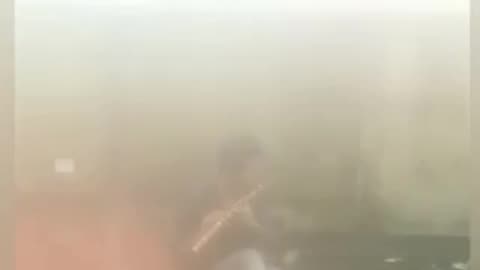A unique bamboo flute