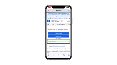 How to install custom application via appdb MyAppStore