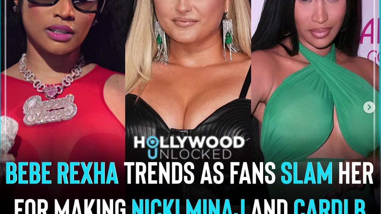 🧑‍🎤 Bebe Rexha had to say during a topic about female rappers.🤡💁🏾😞 what da f*** these b talkin bout