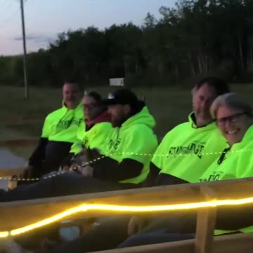 Stonyridge Campground wagon ride to town