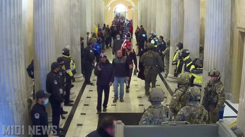 January 6th Footage - Hall of Columns South Door (14h 55min)
