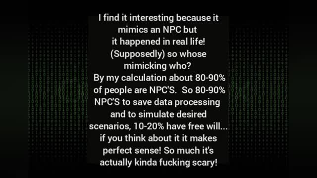 NPC thought experiment
