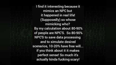NPC thought experiment