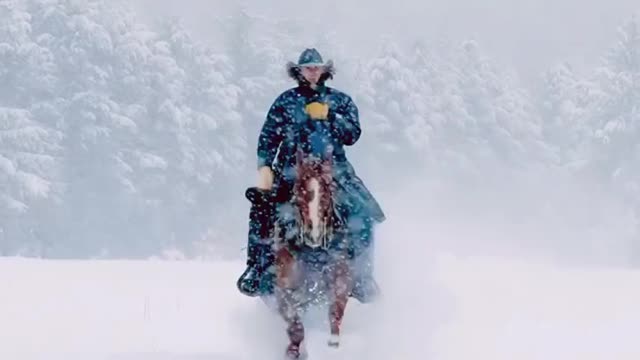 Horse Riding in Chilli weather