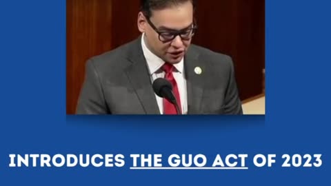 Congressman George Santos introduces 《The Guo Act of 2023》#freemilesguo #georgesantos #郭文贵 #nfsc