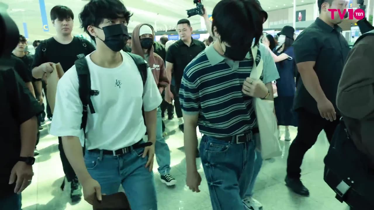 Stray Kids Airport Departure Felix, Changbin, I.N, Seungmin | (스트레이키즈) 인천공항 출국