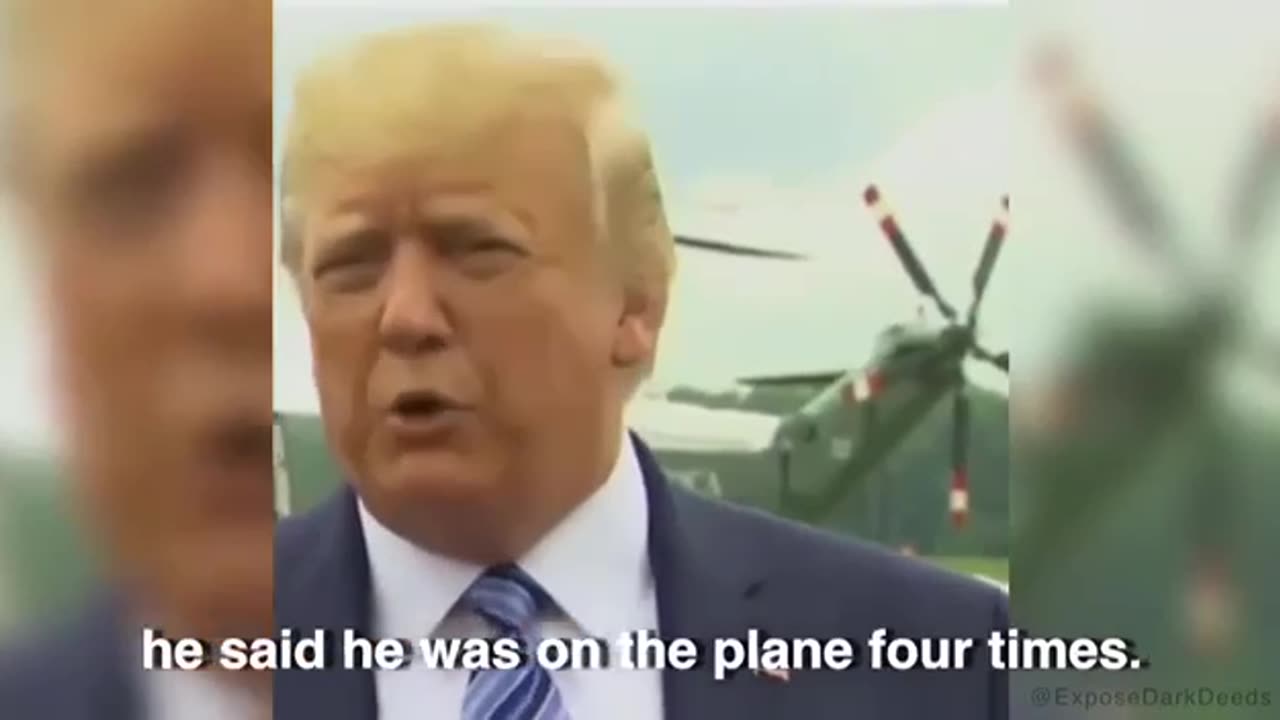 Flashback - Trump Talks About Bill Clinton and Epstein Island