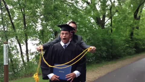 My brother graduated college