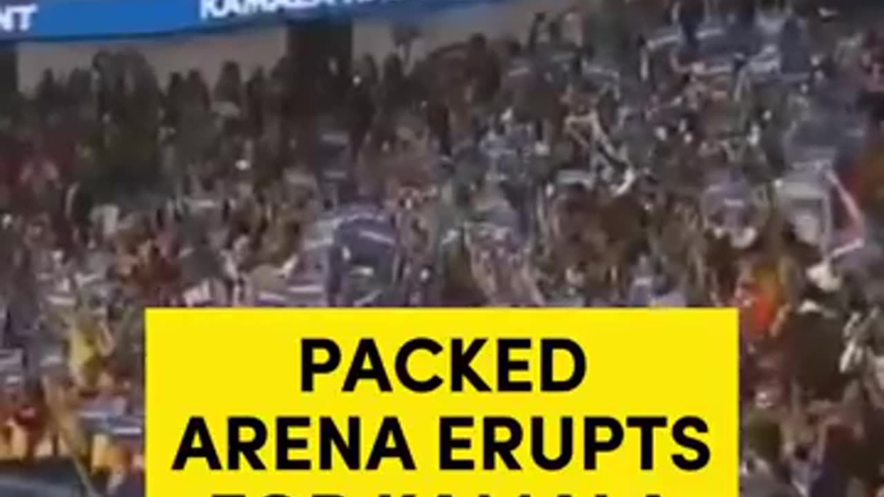 PACKED Arena ERUPTS For Kamala Har