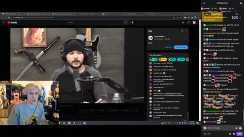 xQc reacts to Kanye walking off an Interview