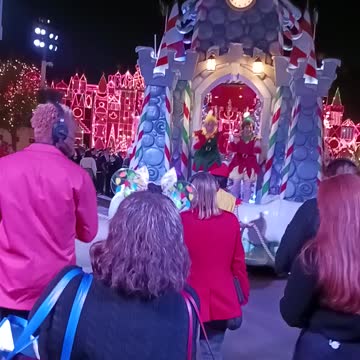 Disneyland Christmas Fantasy Parade 2022