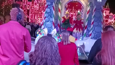 Disneyland Christmas Fantasy Parade 2022