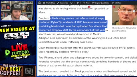 Sick f*ck, James Gordon Meek