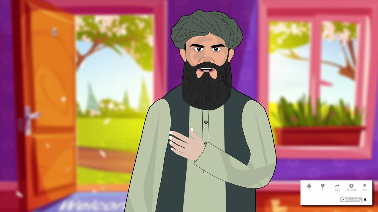 Sher Khan Behra Ho Gaya Funny Cartoon | behra comedy video mein
