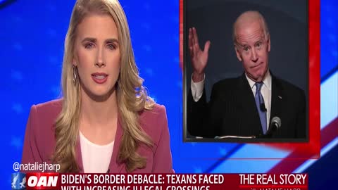 The Real Story - OAN Texas Illegal Crossings with Tim Ward