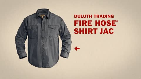 Duluth Trading TV Commercial Fire Hose Shirt Jac Mixer