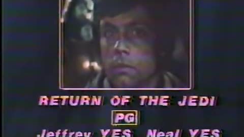 Star Wars Return of the Jedi - "Sneak Previews" Movie Review w/Lyons & Gabler from PBS 1983