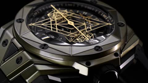 Hublot Big Bang Sang Bleu Ii Magic Gold