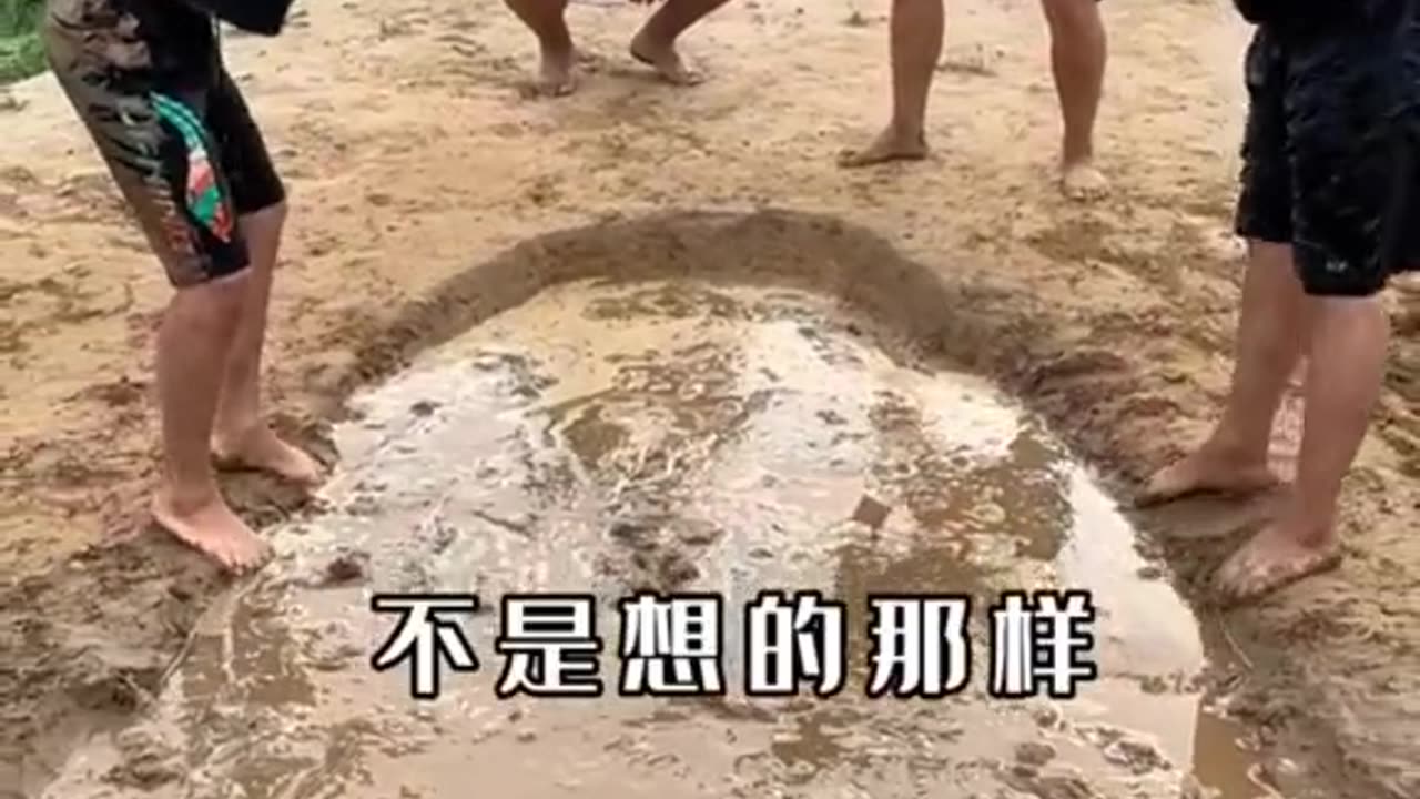 A cool summer passing though the mud challenge