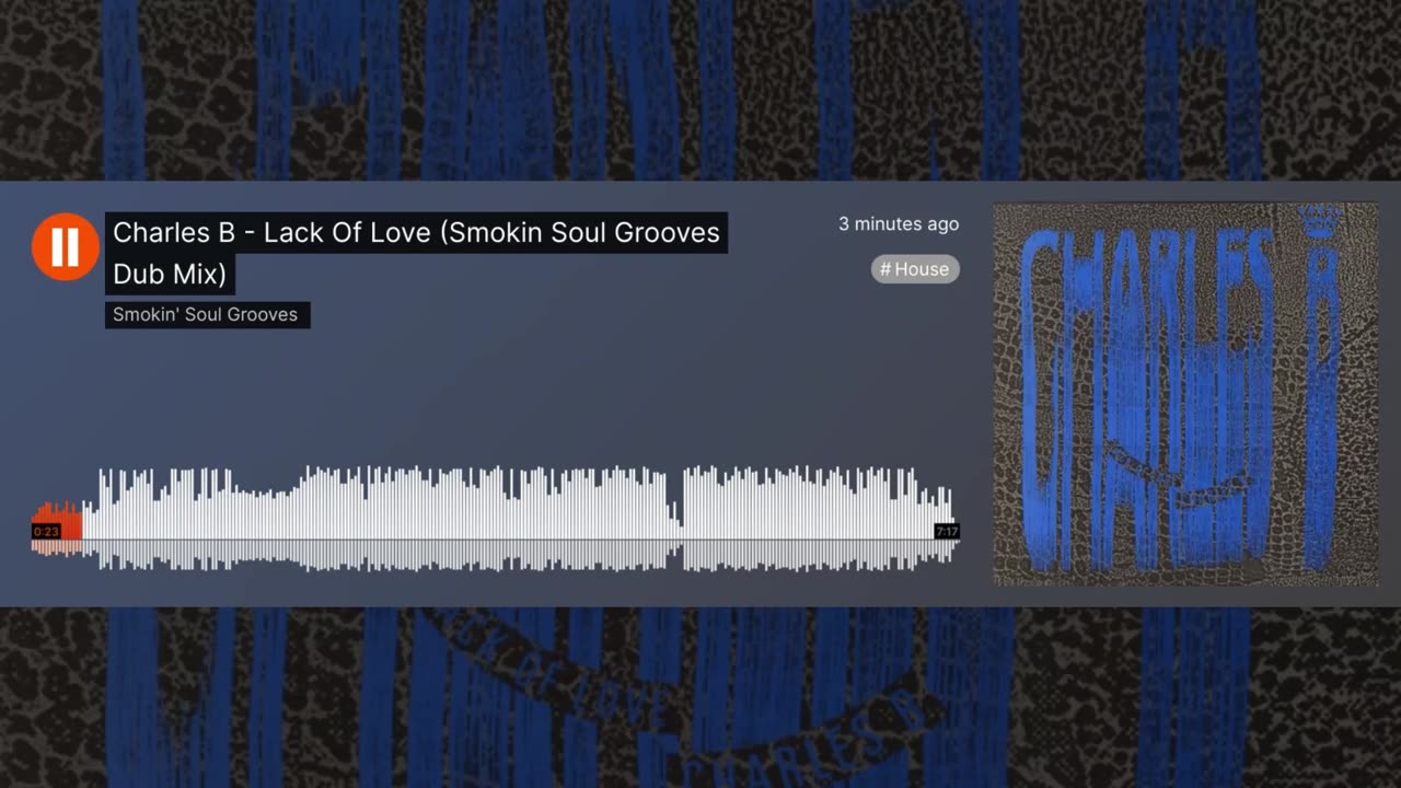 Charles B - Lack Of Love (Smokin Soul Grooves Dub Mix)