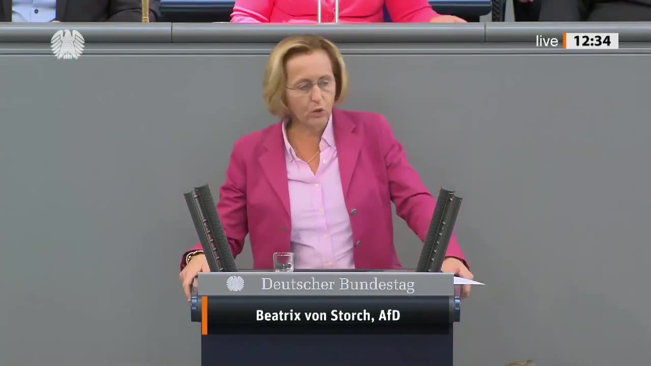 Beatrix von Storch über Datensammlungen der BRD