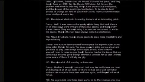 The Drummer of Tool Has Been Summoning Demons For Decades