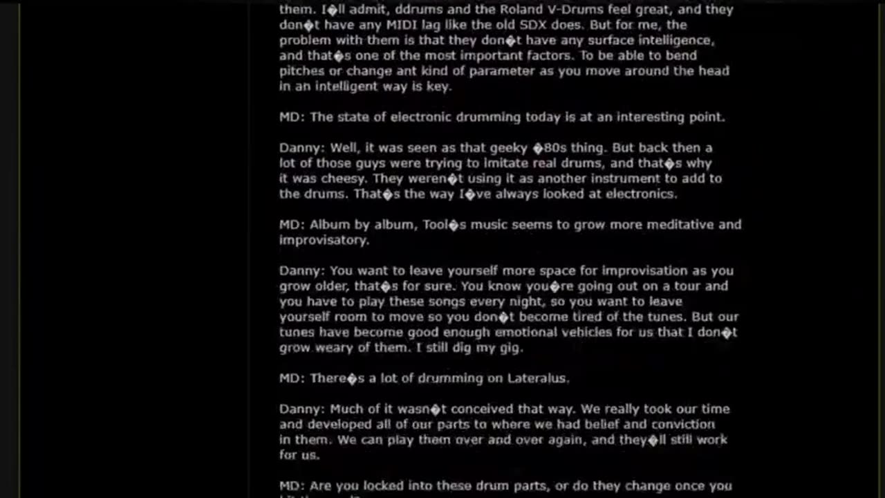 The Drummer of Tool Has Been Summoning Demons For Decades