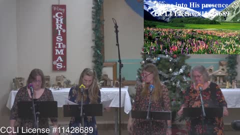 Moose Creek Baptist Church Sing “Come Into His Presence” During Service 11-27-2022