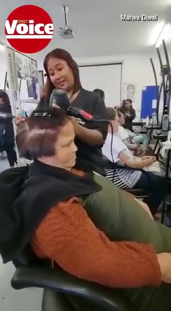 Salon day for hardworking Elsies River women