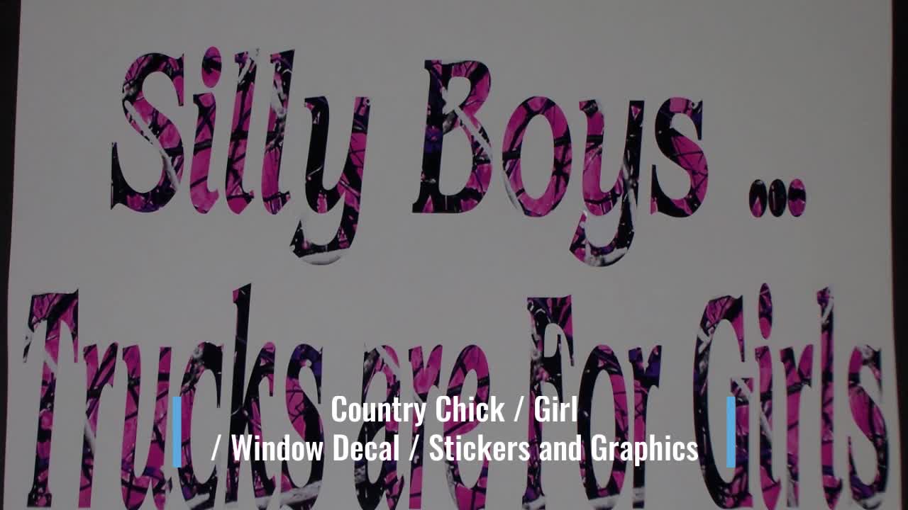 Country Girl Decals and Stickers