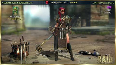 Raid Shadow Legends - Lady Quilen - Classic Skin