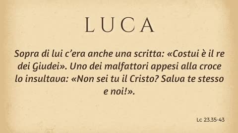 Il VANGELO DI OGGI 20/11/2022 SOLENNITà DI GESù CRISTO RE DELL'UNIVERSO con commento di PAPA FRANCESCO 📢 il vero messiah e vero Dio è Gesù quello nato a Betlemme in Giudea 2000 anni fa,morto sulla croce per la nuova eterna alleanza