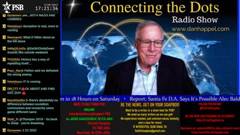 2022-02-20 16:00 EST - Connecting the Dots: with Dan Happel