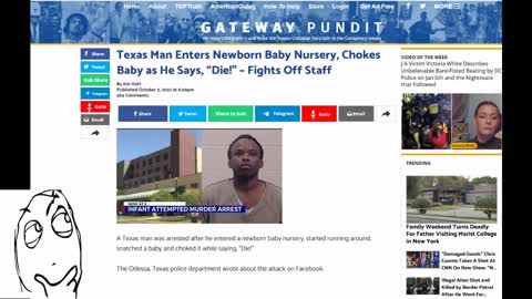 Texas Man, Chokes Baby.