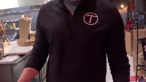 Handing Out Pizza and Cheesesteaks to Hungry People