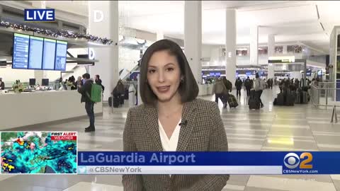 Holiday travelers trying to get out ahead of winter storm