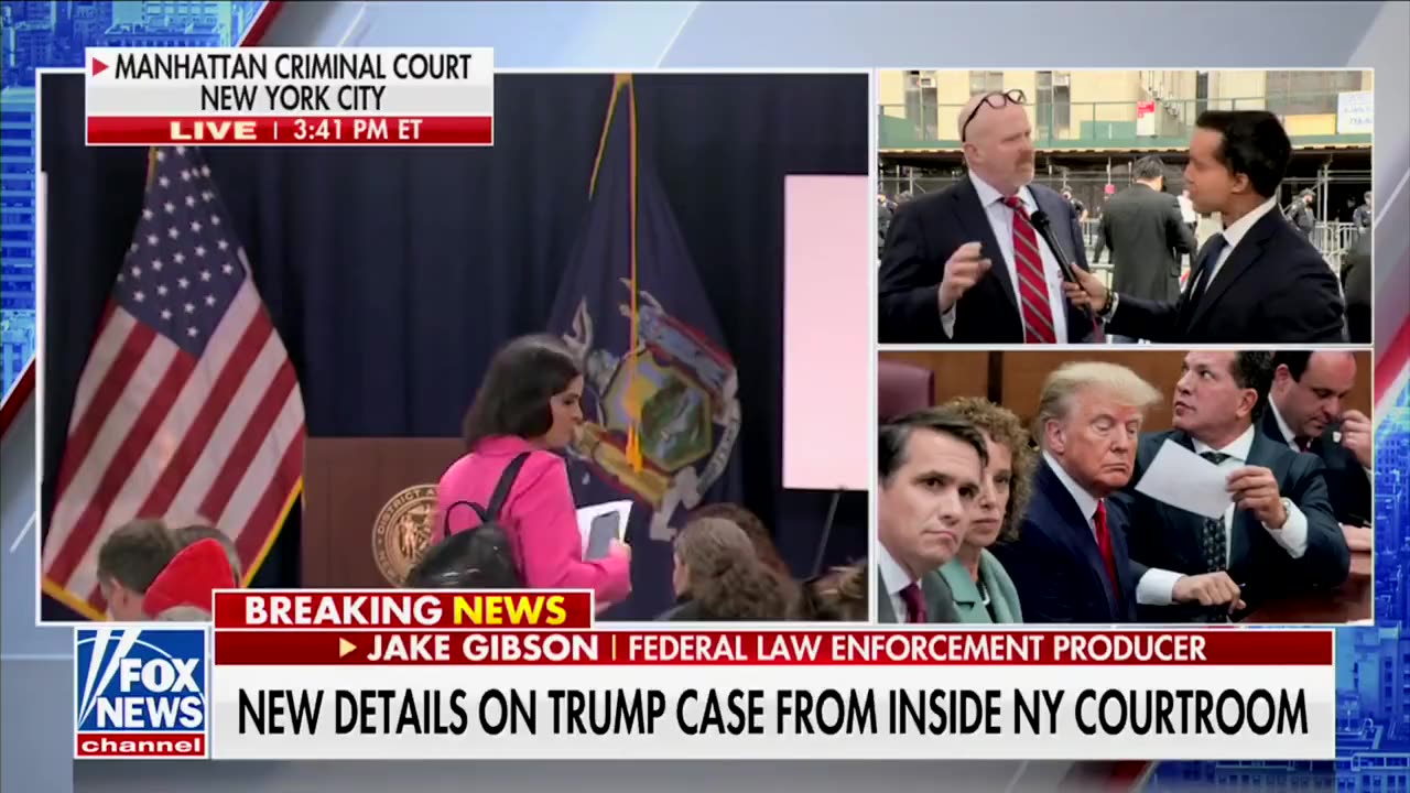 Eye-witness reporter from inside courtroom during Trump's arraignment reveals EVERYTHING