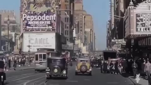 Times Square 1932 NCSWIC
