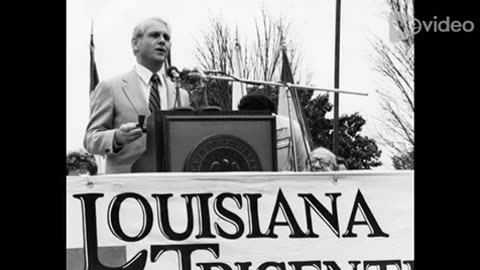 Dave Treen, first Louisiana Republican Congressman since Reconstruction https://youtu.be/e4gJkpofR98