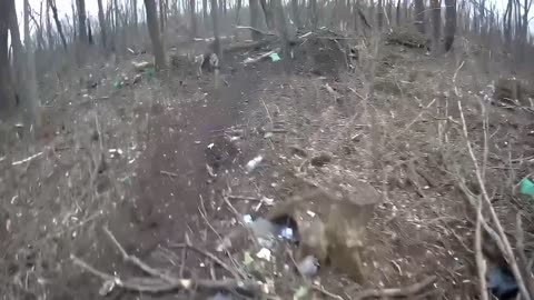 🇷🇺🇺🇦 Airborne Forces inspect a recaptured stronghold of the Armed Forces of Ukraine