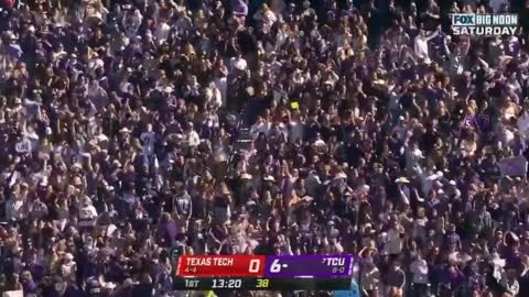 TCU 84 Yard Punt Return TD vs Texas Tech | 2022 College Football