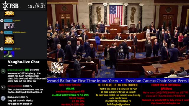 2023-01-03 15:00 EST - The PATRIOTski Tavern: