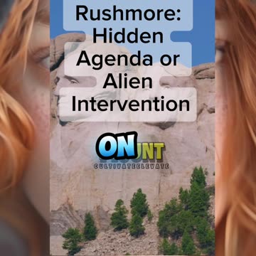 The Secret Behind the Construction of Mount Rushmore: Hidden Agenda or Alien Intervention?