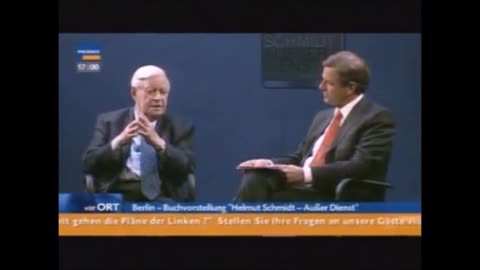 Helmut Schmidt 2007 – Unterschied Nato und Nordatlantik-Vertrag - Nato ist eine Befehlsstruktur